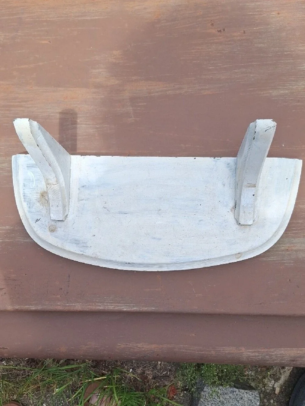 White Rustic Wall Shelf - Home Wall Decor